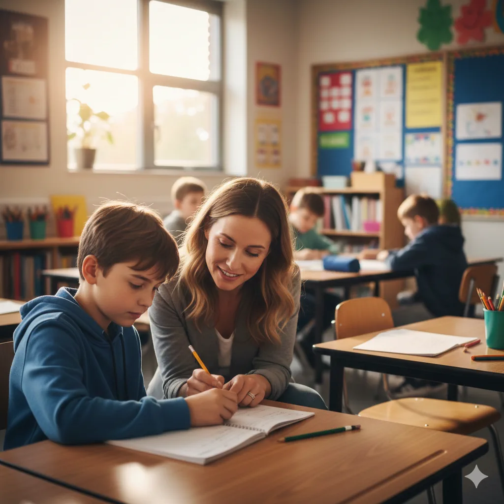 Lehrerin gewinnt mit klarer Wochenplanung mehr Struktur